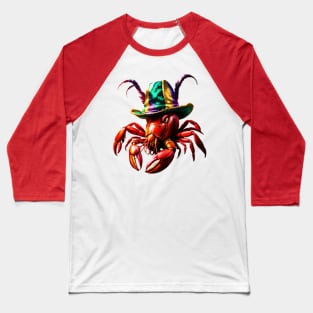 Crawfish Mardi Gras down on the bayou Baseball T-Shirt